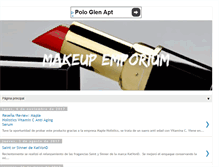 Tablet Screenshot of makeup-emporium.com